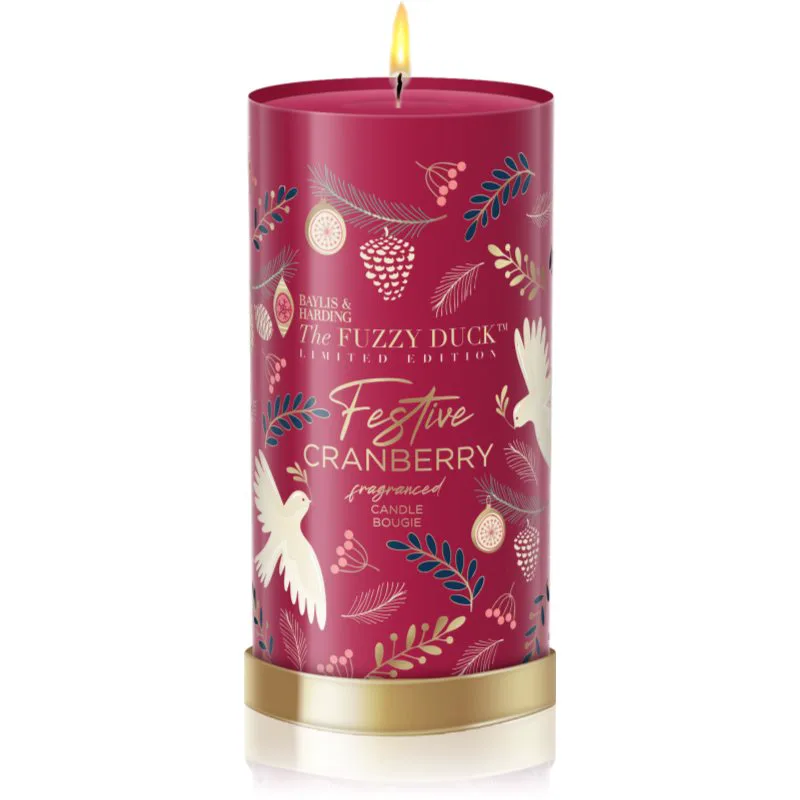 Baylis & Harding The Fuzzy Duck Winter Wonderland αρωματικό κερί αρώματα Cranberry 390 γρ