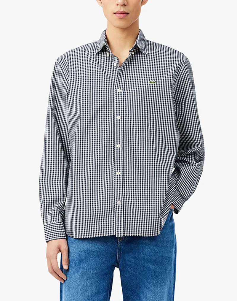 LACOSTE ΠΟΥΚΑΜΙΣΟ ΜΜ SHIRT LS 3CH2299-522 NavyBlue