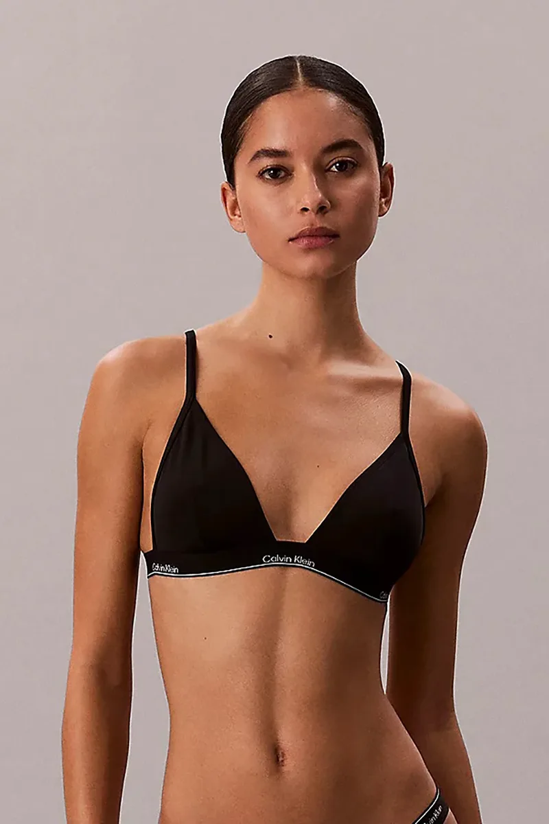 Calvin Klein γυναικείο μαγιό τρίγωνο Bikini top CK Icon-LV00Q61208-UB1