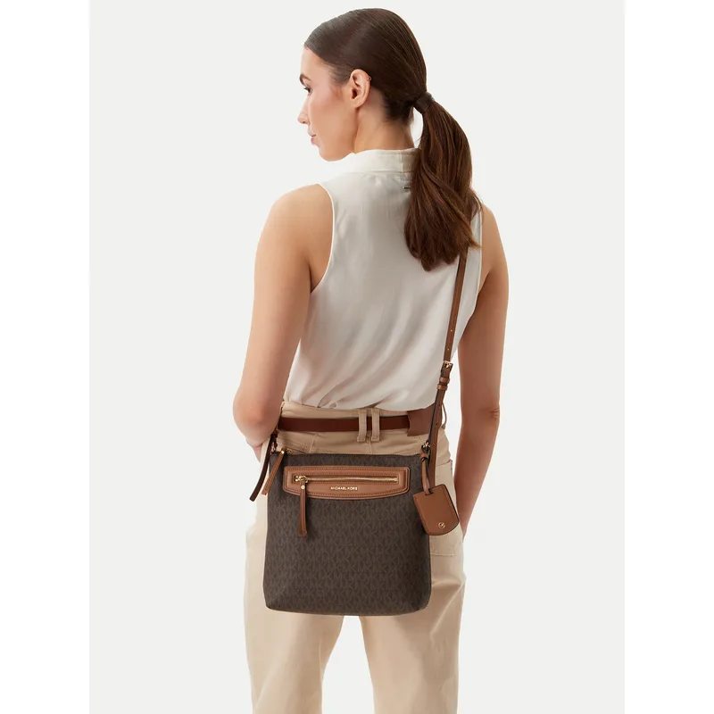 Τσάντα MICHAEL Michael Kors Jet Set Travel 32S6GTVC7B Καφέ