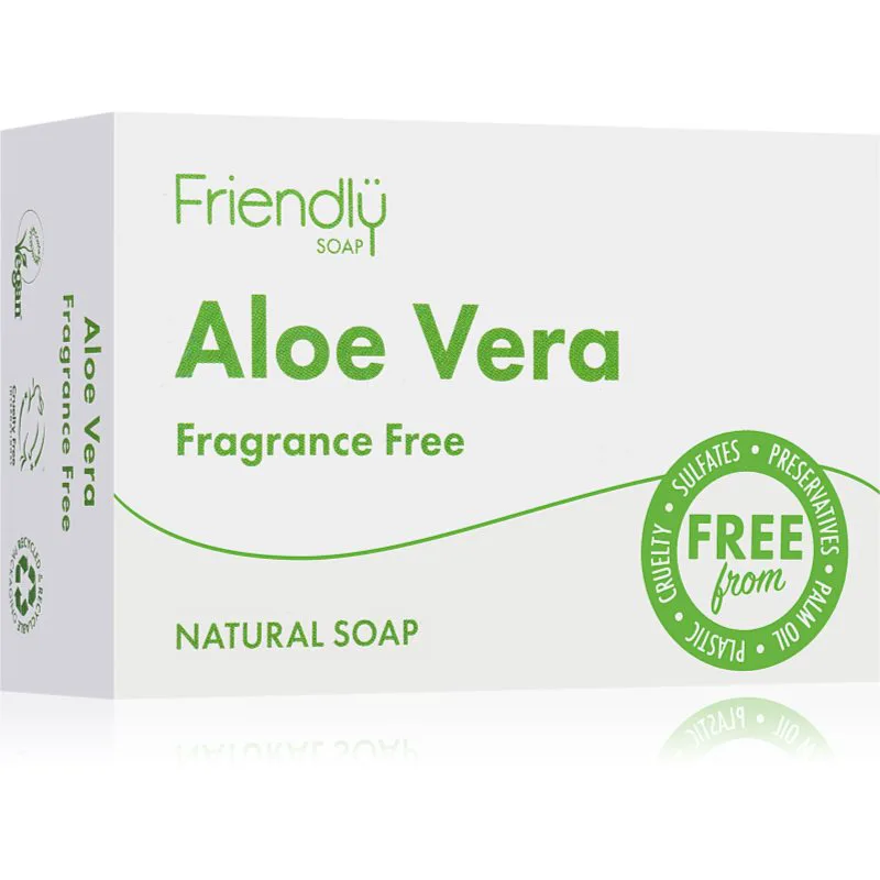 Friendly Soap Natural Soap Aloe Vera φυσικό σαπούνι 95 γρ