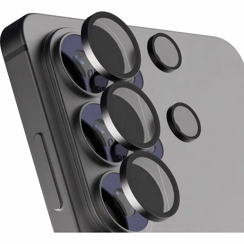 Tempered Glass Samsung Galaxy S26 Ultra Spacecase QuickFit Camera Glass Αντιχαρακτικό Γυαλί Προστασίας για Φακό Κάμερας 2 Τεμάχια - Black (5905719139322)