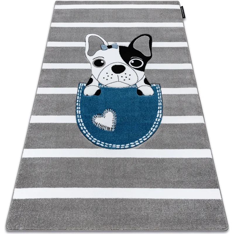 Χαλιά Rugsx Χαλί PETIT BULLDOG γκρι 200x290 cm