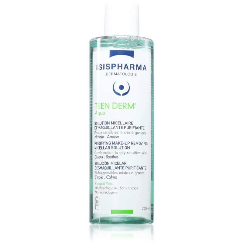 ISISPHARMA Teen Derm Aqua μικυλλιακό νερό καθαρισμού 250 ml