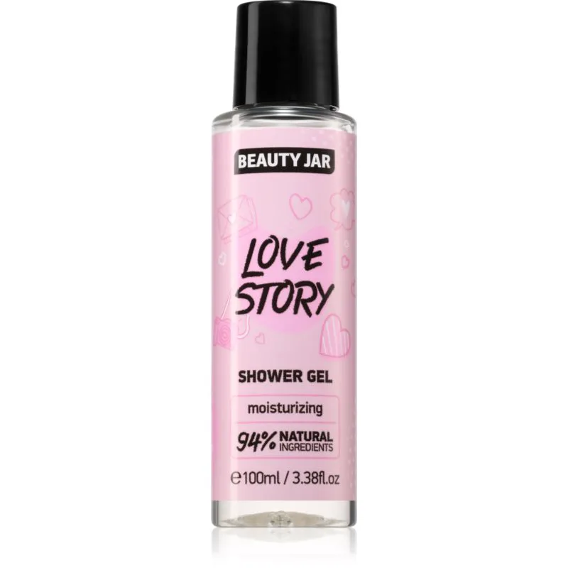 Beauty Jar Love Story απαλό τζελ για ντους 100 ml