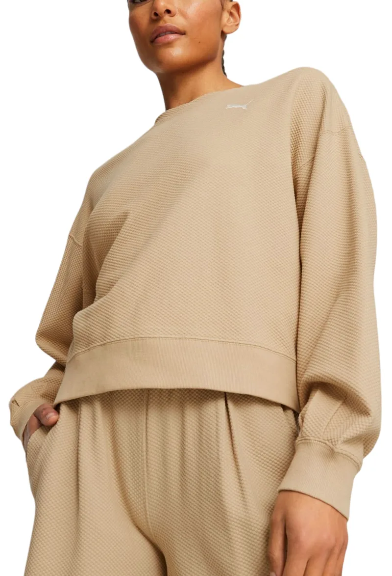 Μπλούζα Μακρυμάνικη Puma Her Crew 676004-84 Γυναικείο