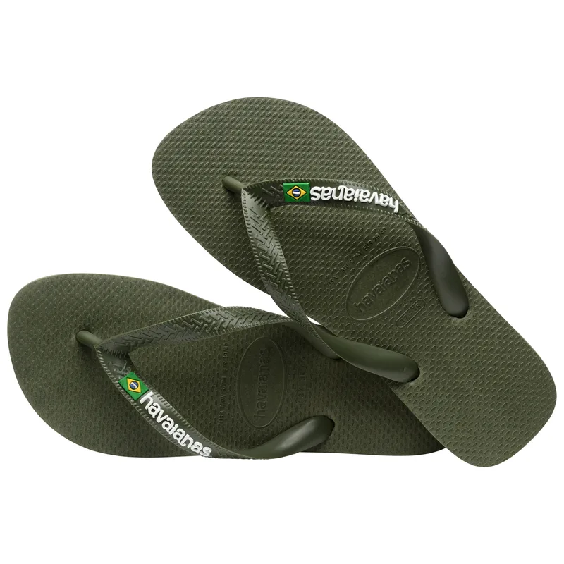 HAVAIANAS BRASIL LOGO 4110850 3058 GREEN/GREEN
