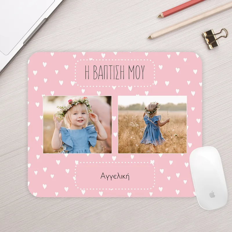 Cute Hearts - Mousepad