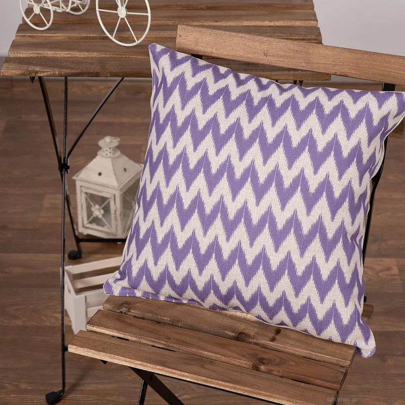 Διακοσμητική Μαξιλαροθήκη (45x45) Silk Fashion Lino29