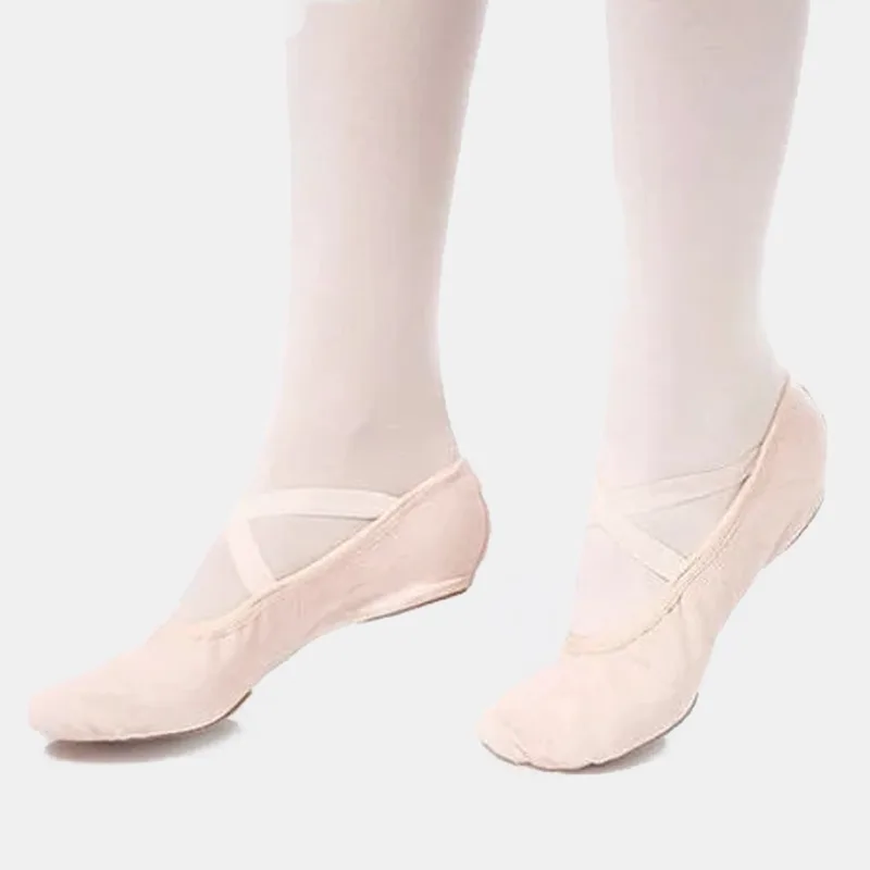 Go Dance Stretch Canvas Split Sole Παιδικά Παπούτσια Μπαλέτου (9000166406_3142)