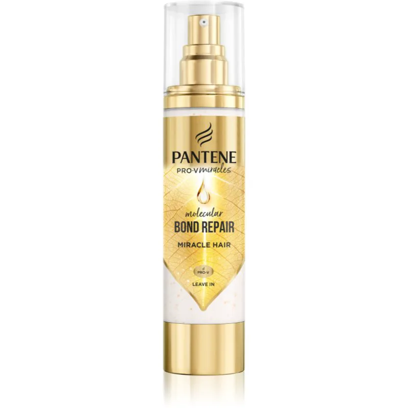 Pantene Molecular Bond Repair Miracle Hair κρέμα χωρίς ξέβγαλμα για κατεστραμμένα μαλλιά 90 ml
