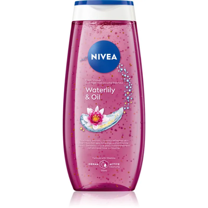 NIVEA Waterlily & Oil δροσιστικό τζελ ντους 250 ml