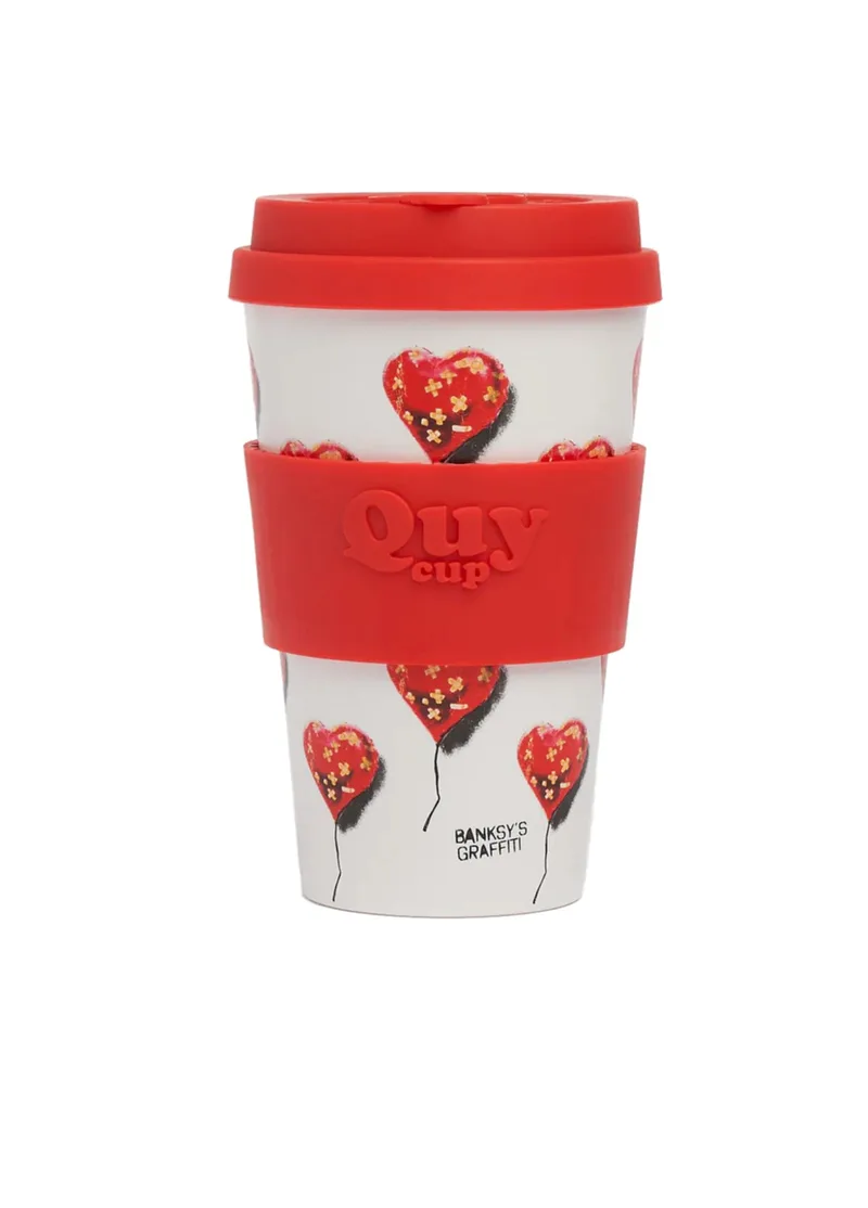 YouBottles & More - Ποτήρι Banksy Bandaged Heart 400ml QUY CUP