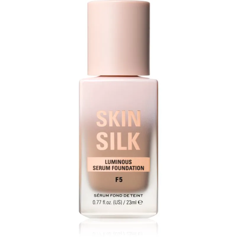 Revolution Skin Silk Serum Foundation ελαφρύ μακιγιάζ με λαμπρυντική επίδραση απόχρωση F5 23 ml