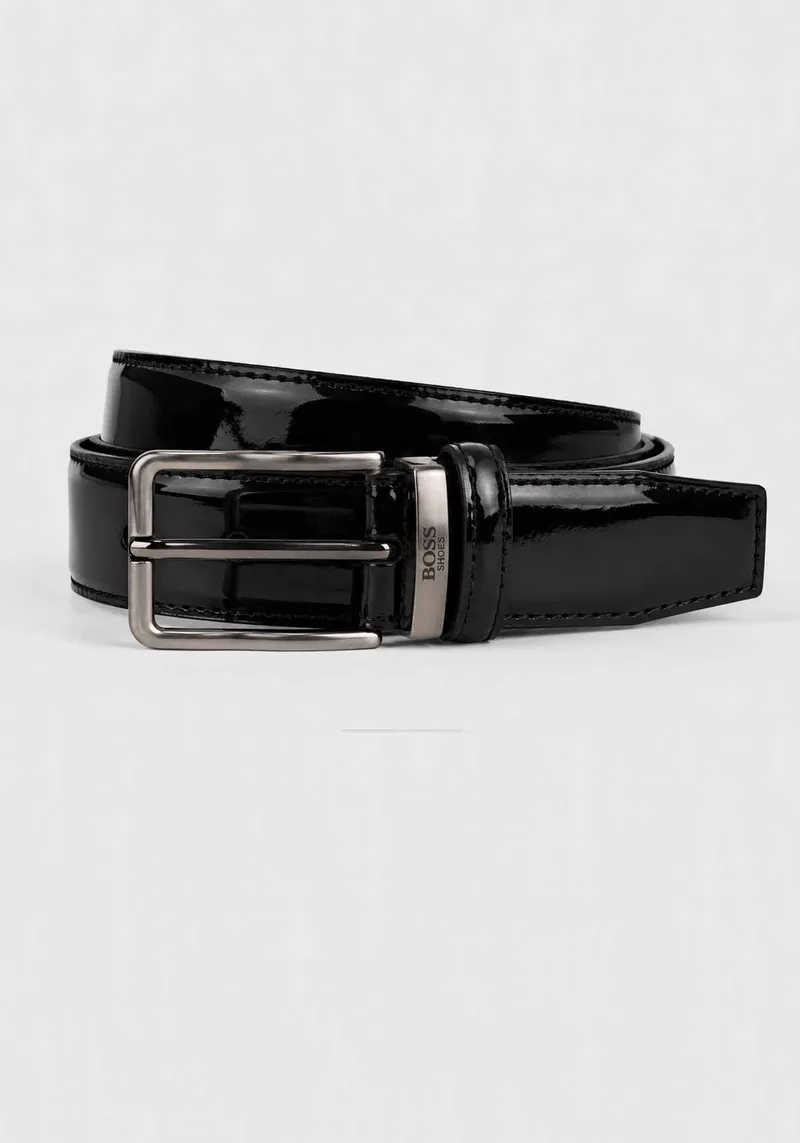 BOSS Shoes Ζώνη της σειράς Loustrin - DB006 Black