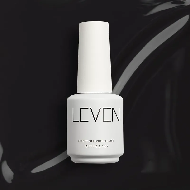 Leven | Ημιμόνιμο βερνίκι 15ml no. 055 Graphite