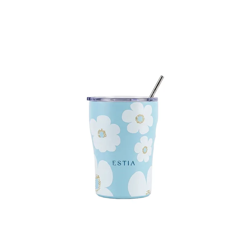 ΘΕΡΜΟΣ COFFEE MUG SAVE THE AEGEAN 350ml BLUE DAISY