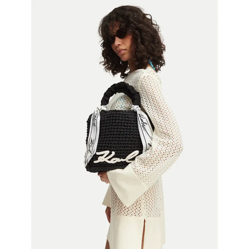 Τσάντα KARL LAGERFELD B2W46073 Μαύρο