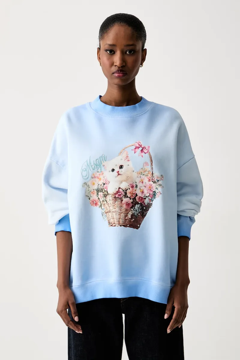 MSGM μπλούζα γυναικεία βαμβακερή