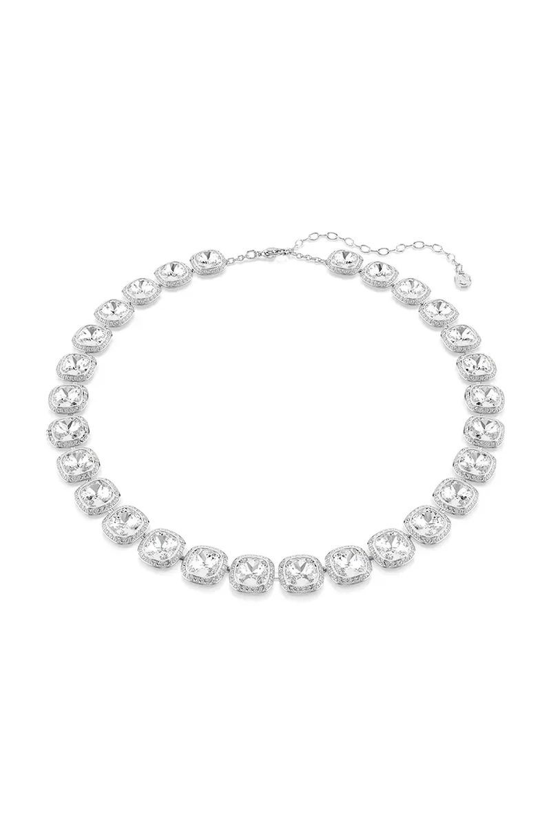 Swarovski κολιέ γυναικείο μεταλλικό με κρύσταλλο Swarovski UNA