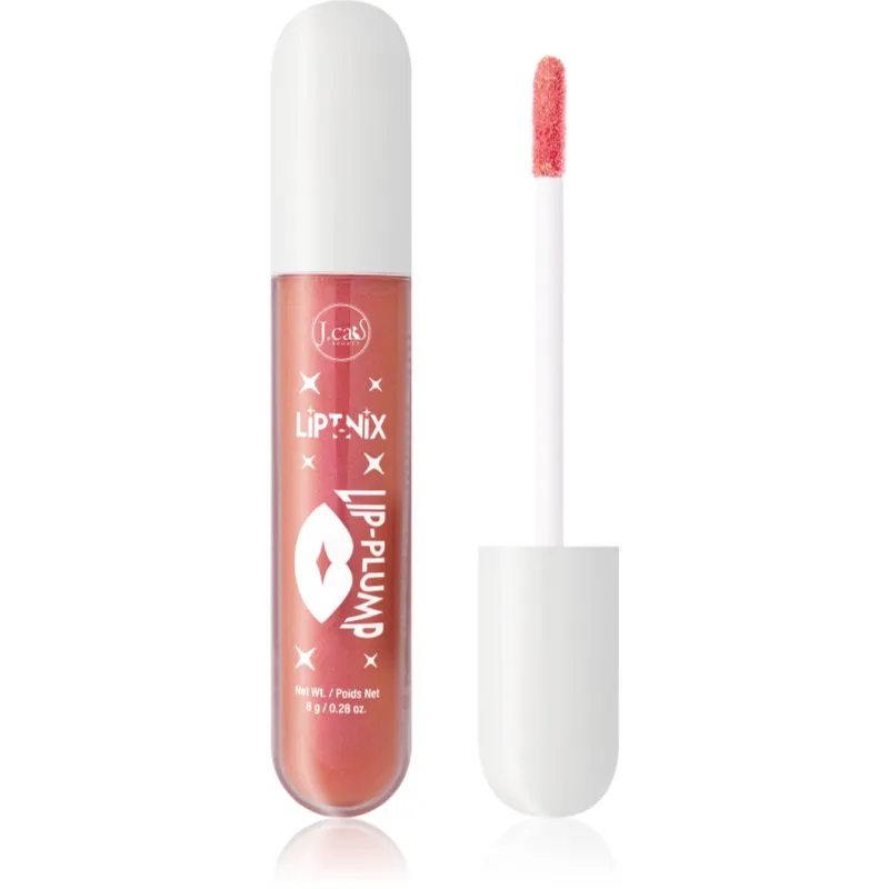 J.Cat Beauty Liptnix ενυδατικό λιπ γκλος για όγκο απόχρωση 106 Pout Power 8 γρ