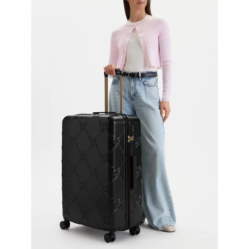 Μεγάλη Βαλίτσα Nine West CEO-NW-L-005-09 BLACK Μαύρο