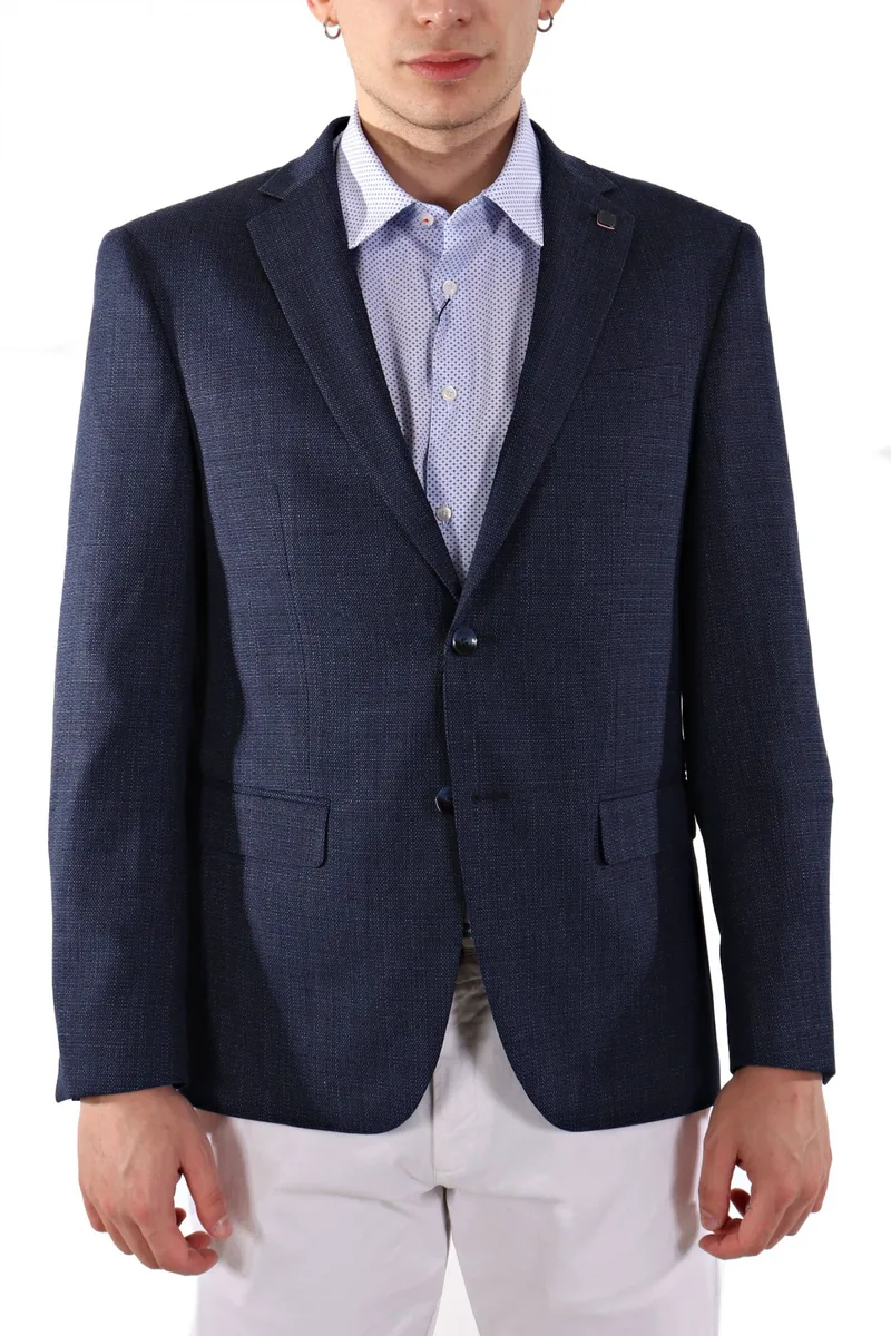 HECHTER ΣΑΚΑΚΙ ΔΙΚΟΥΜΠΟ MODERN FIT INDIGO ΜΠΛΕ