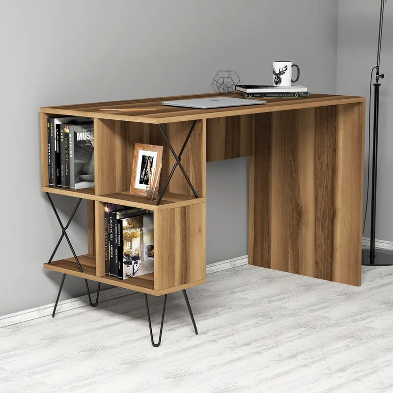 Γραφείο Μελέτης Extra - Walnut 845Hct3818 (120x78,8x60)