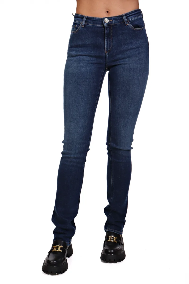 EMPORIO ARMANI JEANS ΠΑΝΤΕΛΟΝΙ REGULAR FIT ΠΕΝΤΑΤΣΕΠΟ ΜΠΛΕ