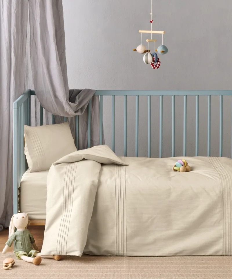 Σετ Παπλωματοθήκη Κούνιας 2 Τεμαχίων Kentia Whisper 12 100x140