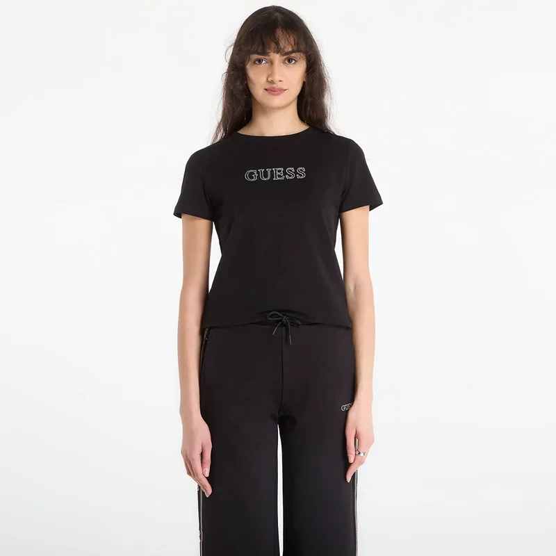 T-shirt GUESS Briana Ss T-Shirt Jet Black L