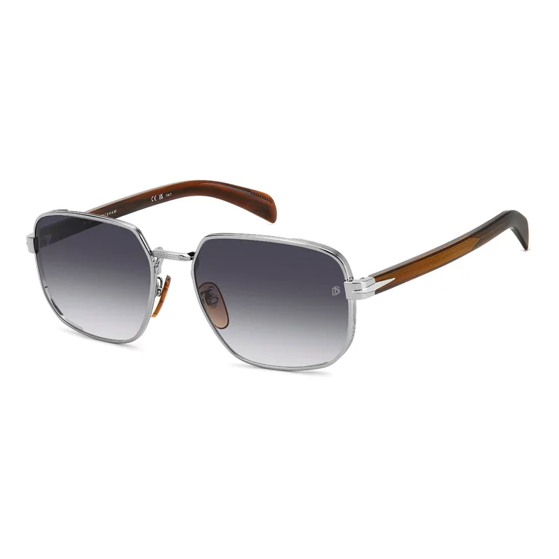David Beckham Men's Sunglasses DB7121GSWIJ (60/18/145) Brown Stainless Steel