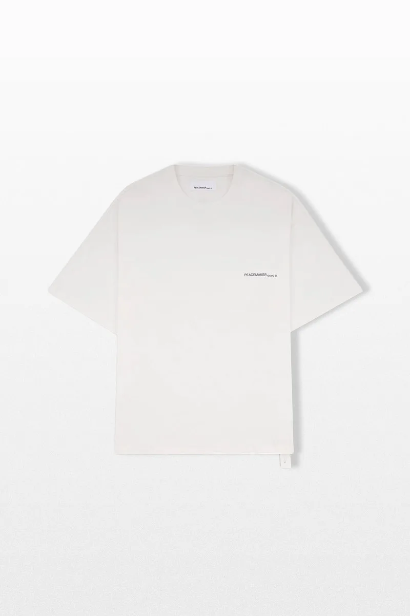 PEACEMAKER Ανδρικό Λευκό Oversized Tee Tree Over Print