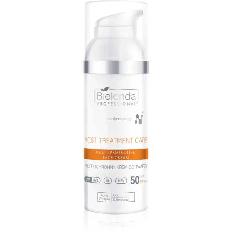 Bielenda Professional Post Treatment Care Multi-Protective Face Cream προστατευτική κρέμα SPF 50 50 ml