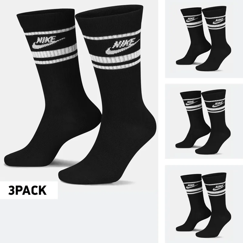 Nike Sportswear Everyday Essential 3-Pack Unisex Κάλτσες (9000097221_1480)