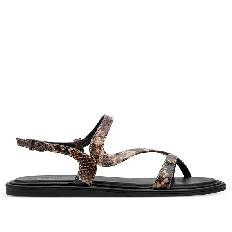 TAMARIS ΓΥΝΑΙΚΕΙΟ ΠΕΔΙΛΟ 1-28124-46 386 BROWN SNAKE
