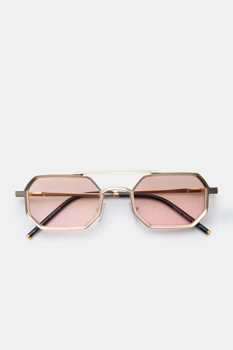 Γυαλιά Ηλίου Vanguard Octagonal Aviator - Ροζ