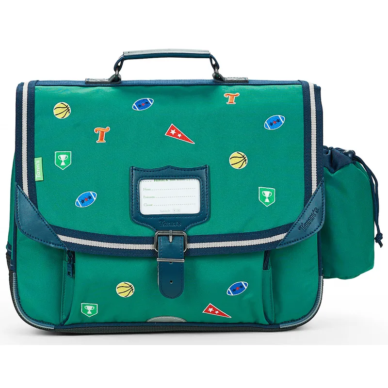 Σάκα Tann's DAN CARTABLE 38 CM POCHE GOURDE