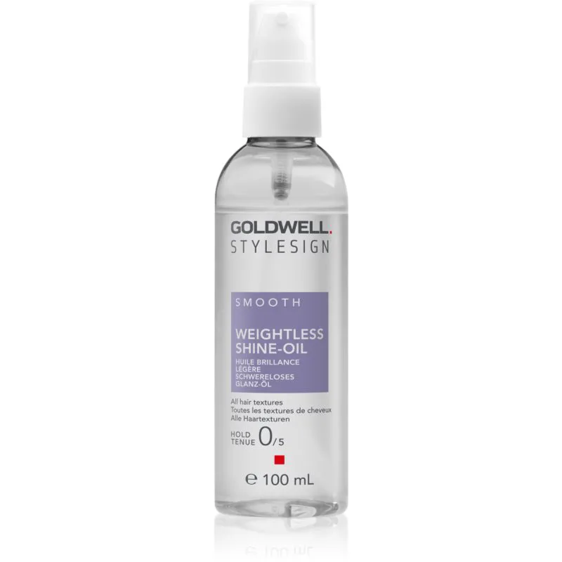 Goldwell StyleSign Weightless Shine-Oil θρεπτικό λάδι για τα μαλλιά Για λάμψη και απαλότητα μαλλιών 100 ml