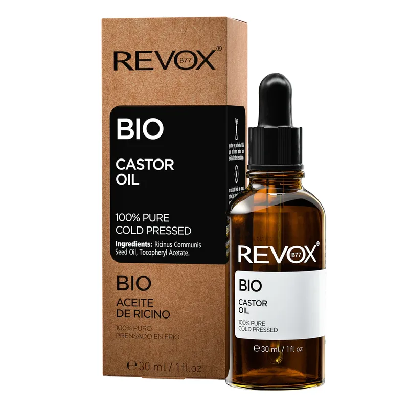 Revox B77 Bio Castor Oil 100% Pure Cold Pressed Βιολογικό καστορέλαιο 30ml