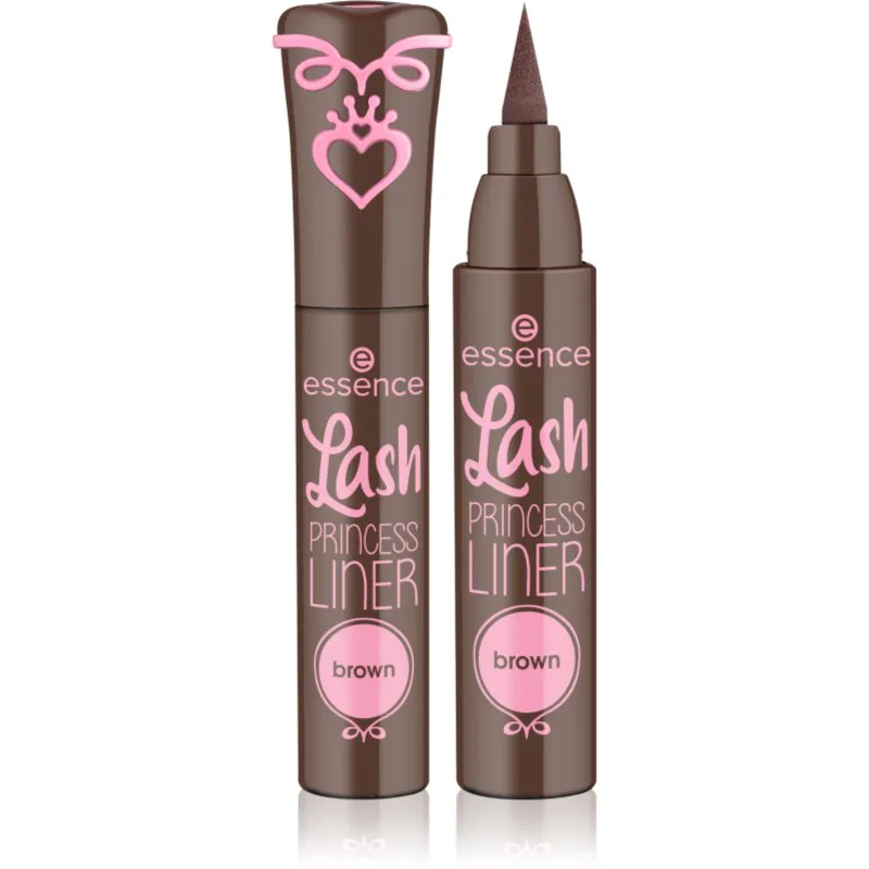 essence Lash PRINCESS Λάινερ ματιών με πλατιά άκρη απόχρωση Brown 3 ml