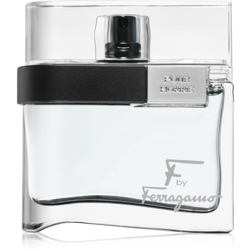 Ferragamo F by Ferragamo Black Eau de Toilette για άντρες 50 ml