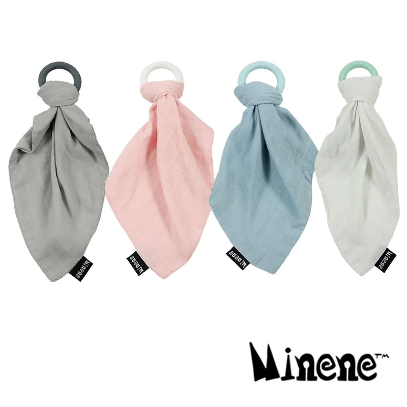 Μασητικό Σιλικόνης Με Πανάκι Νάνι Κρεμ Minene 18313007140OS - Minene - 18313007140OS