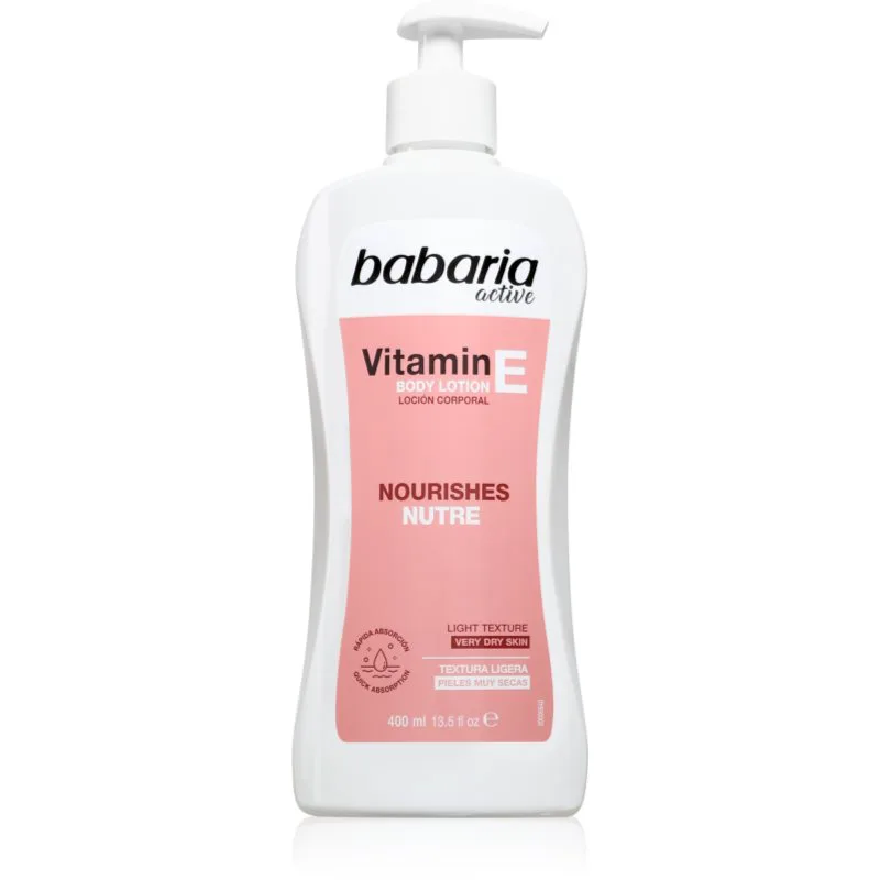 Babaria Vitamin E θρεπτικό γαλάκτωμα σώματος 400 ml