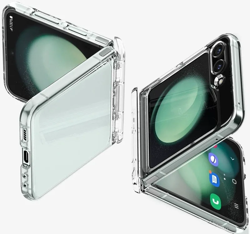Spigen Thin Fit Pro - Σκληρή Θήκη Samsung Galaxy Z Flip5 - Crystal Clear (ACS06844)