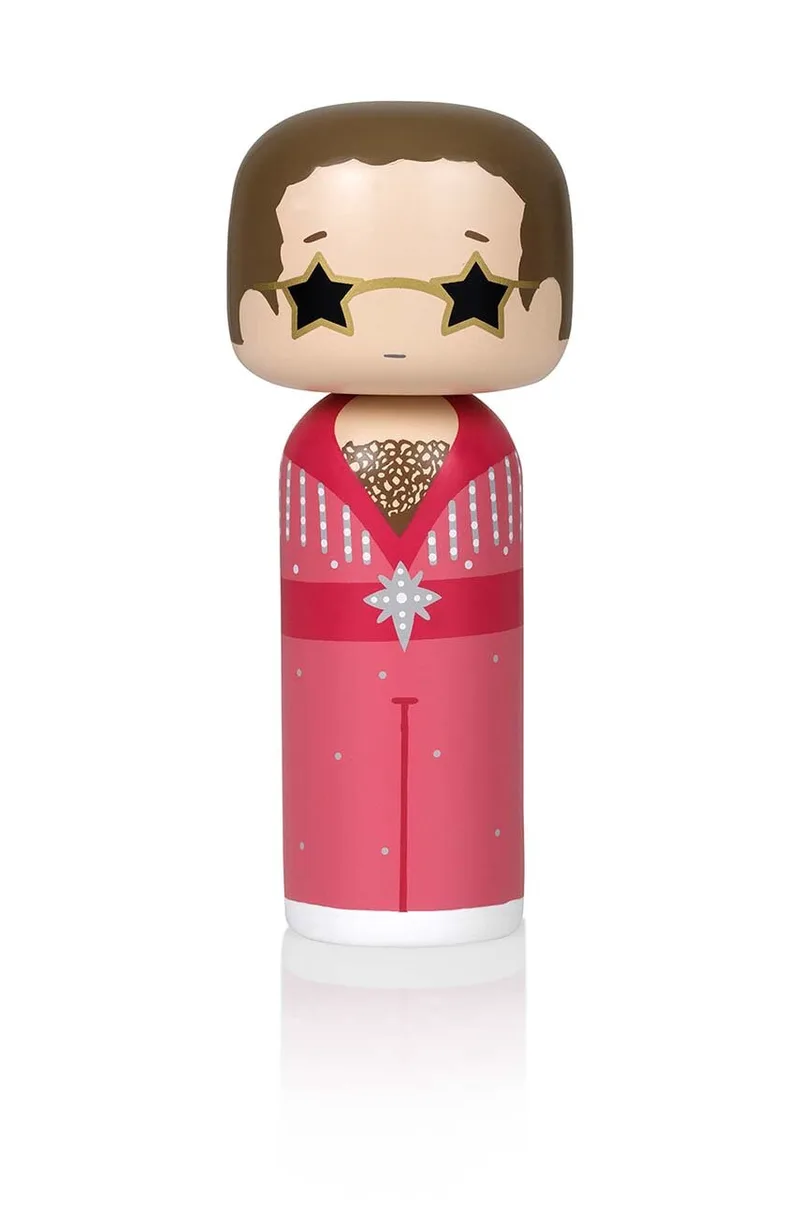 Κούκλα kokeshi Lucie Kaas Elton In Ροζ