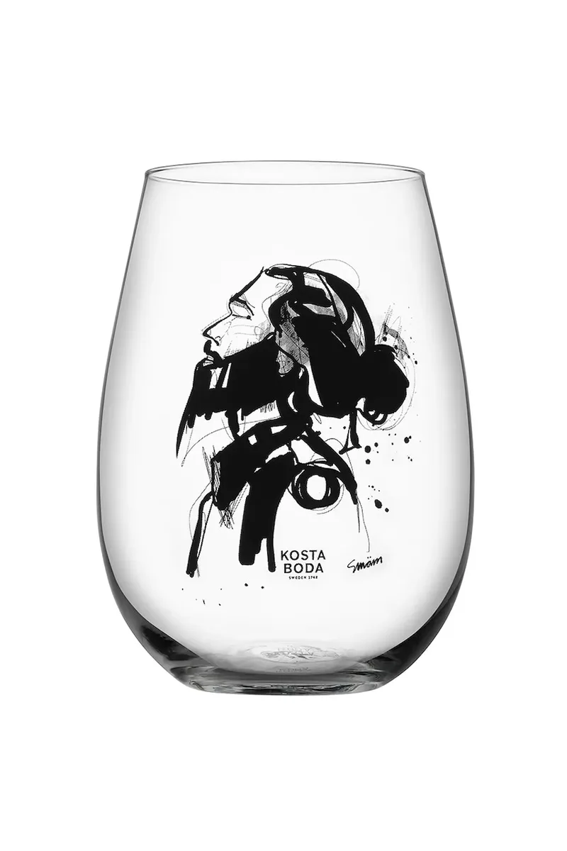 Σετ ποτηριών Kosta Boda Love Him 570 ml 2-pack