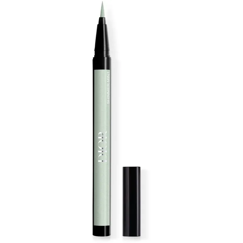 DIOR Diorshow Liquid Liner υγρό λάινερ ματιών σε στυλό αδιάβροχο απόχρωση 301 Shimmer Green 0.55 ml