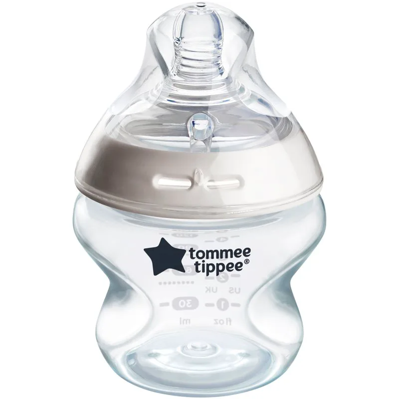 Tommee Tippee Natural Start Anti-Colic αυτοαποστειρούμενο μπιμπερό Slow Flow 0m+ 150 ml