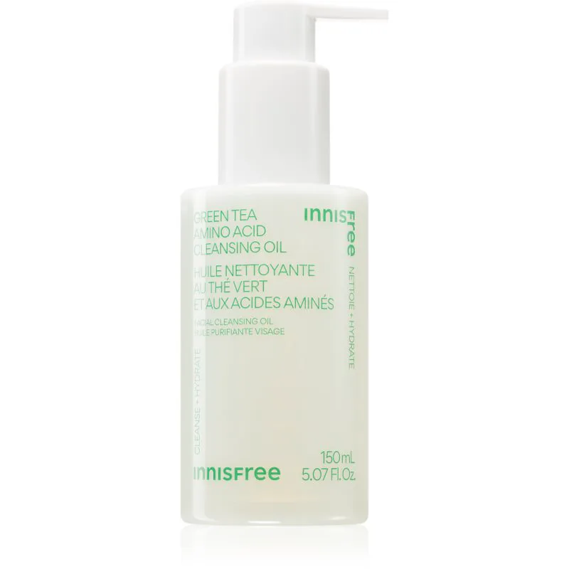 innisfree Green Tea Amino Acid Cleansing Oil απαλό καθαριστικό λάδι με ενυδατικό αποτέλεσμα 150 ml